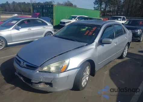 2006 Honda Accord 3.0 Lx from USA, damaged, VIN 1HGCM66386A011497
